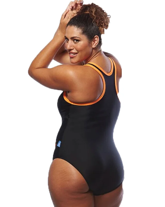 Racer Back Swimsuit - Zip