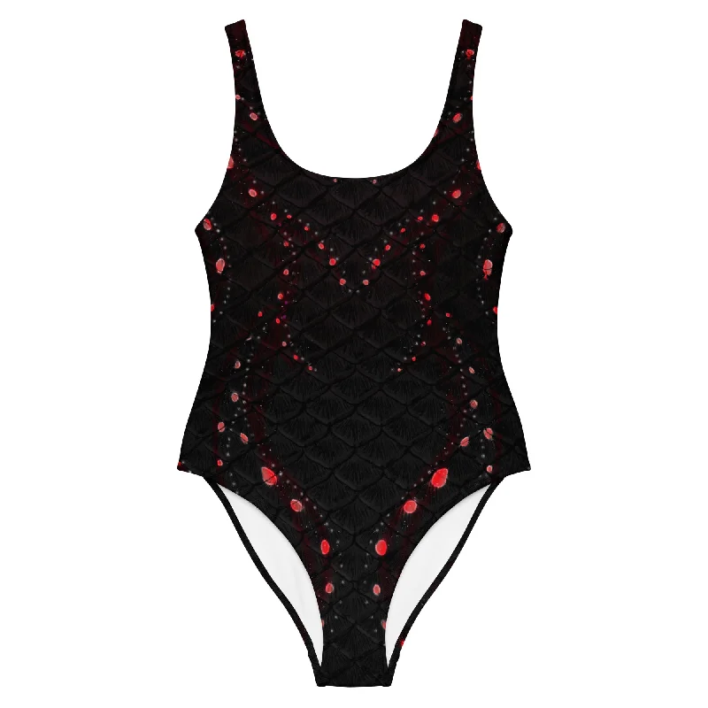 Dark Tide One-Piece Swimsuit