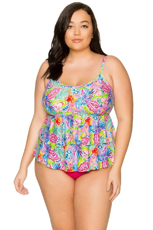 Curve Siesta Key Olivia Layered Tankini