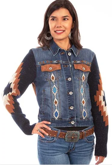 Scully Aztec Embroidered Jacket-Final Price