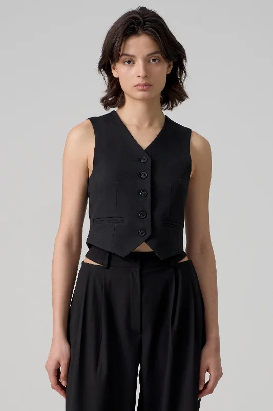 Weekend Specials to Indulge In Stella Cropped Waistcoat