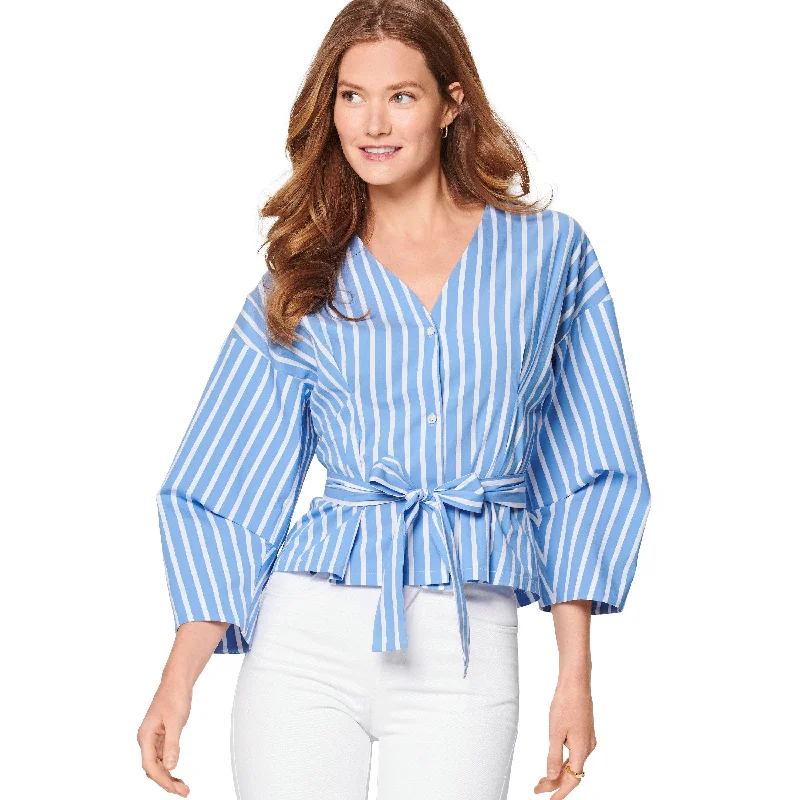 Celebrate the Weekend with Discounts Burda Sewing Pattern 6135 Blouse