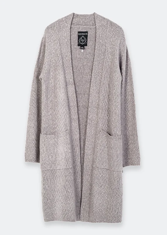 Weekend Deals You Can't Resist Konus Unisex Knit Duster Cardigan Sweater