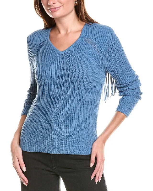 Weekend Deals That Sparkle 27 Miles Malibu Fringe Back Sweater