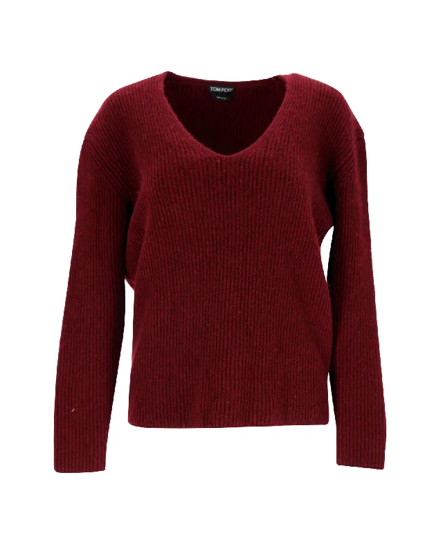 Weekend Deals to Brighten Your Day Tom Ford V-neck Sweater in Cashmere