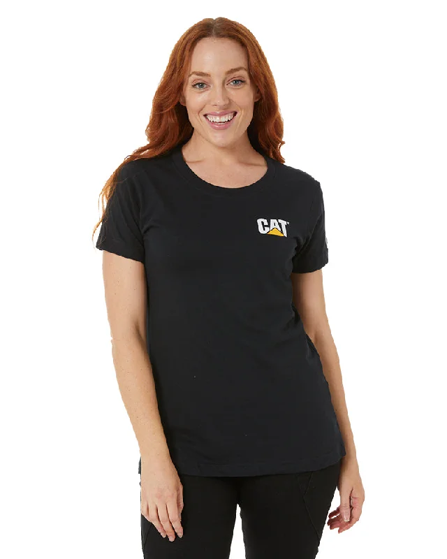 Ladies Trademark SS Tee - Black