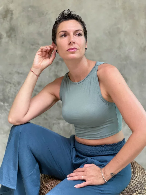 Shop the Weekend Away Boatneck Crop Top