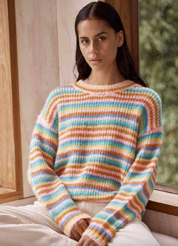 Weekend Extravaganza: Shop Now Ella Rainbow Stripe Sweater