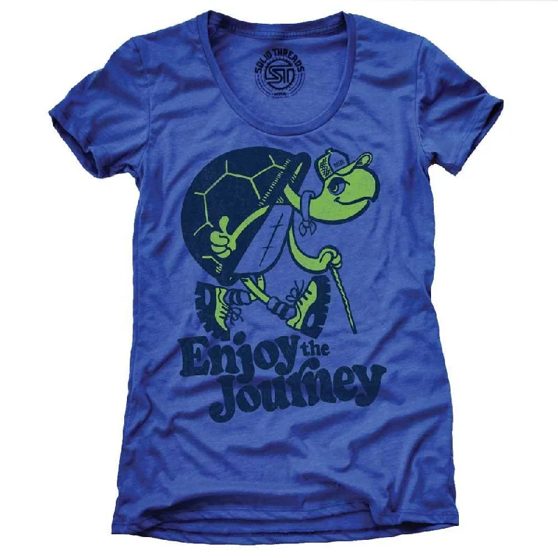 Bonus Offer Women's Turtle Enjoy The Journey T-shirt