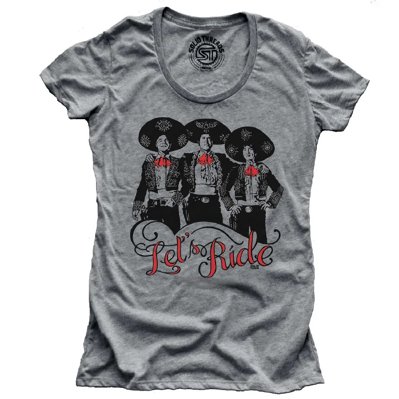 Don't Miss Out Women's Let's Ride T-shirt