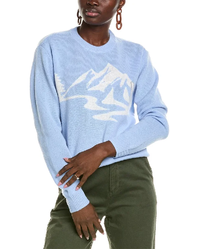Top Pick 27 Miles Malibu womens  Mountain View Ski Intarsia Wool & Cashmere-Blend
