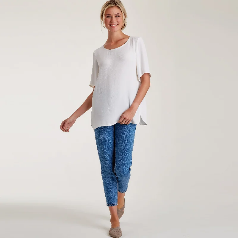 Weekend Deals That Thrill Simplicity Sewing Pattern S9107  Tops With Sleeve and Length Variation