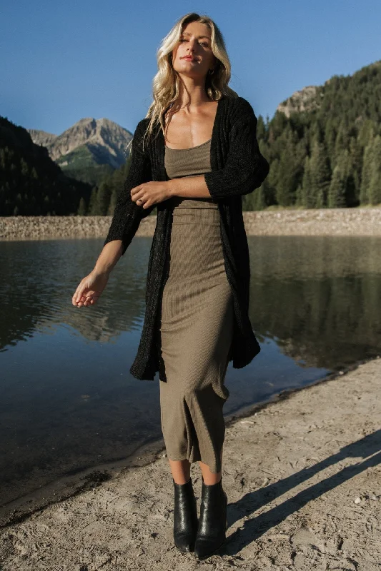 Today Only Devman Knit Cardigan | Black