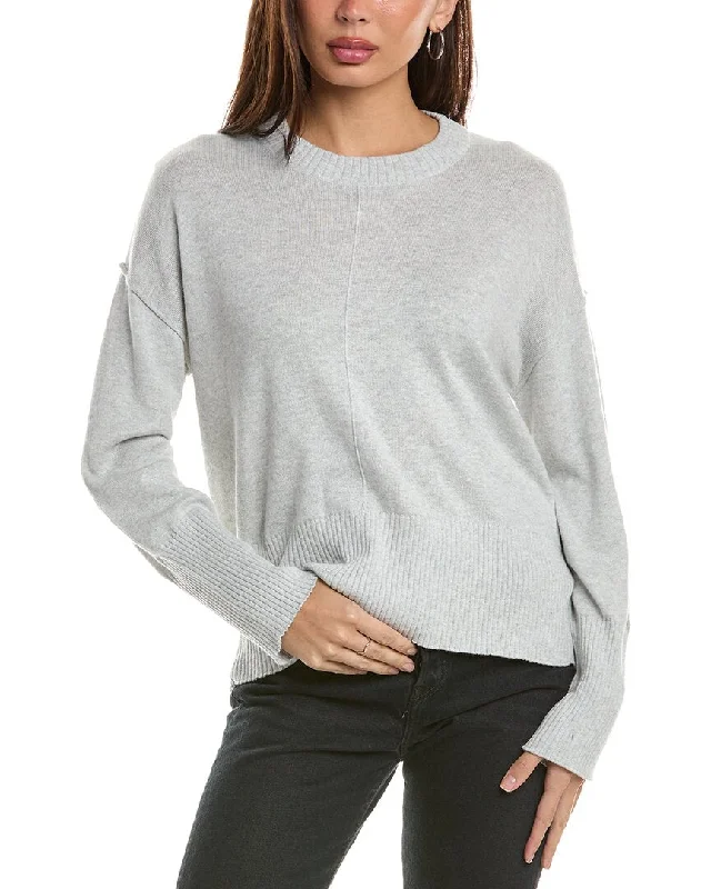 Savings Event Hannah Rose Bungalow Boxy Cashmere-Blend Sweater