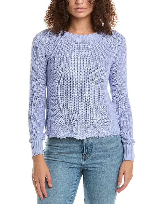 Weekend Deals to Make You Smile Cotton by Autumn Cashmere Scalloped Sweater