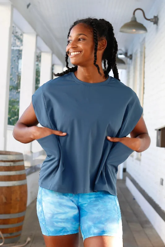 Deep Savings Resort Tee (spa blue)