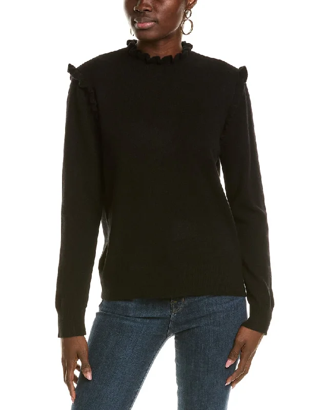 Weekend Discounts to Delight tyler böe Ruffle Cashmere Sweater