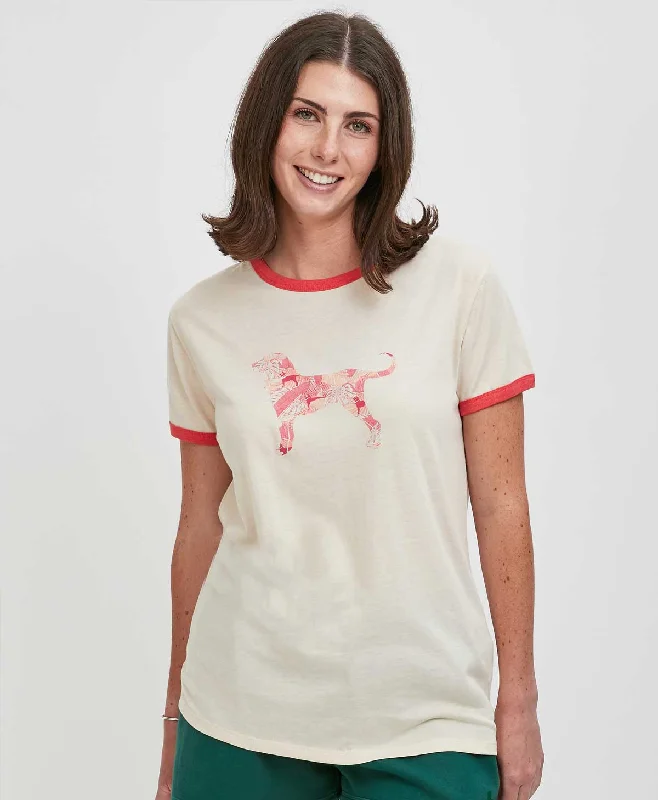 Time-Limited Offer Ladies Contrast Ringer Shortsleeve Tee