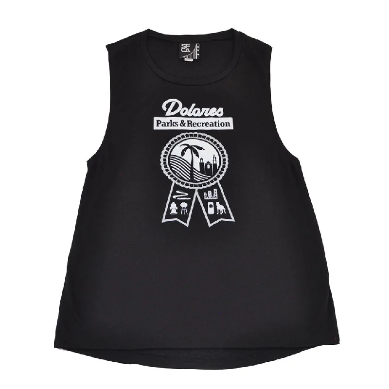 Take Action Womens SFCA Park & Rec Tank Top Black