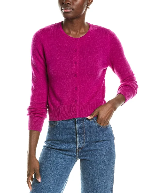 Weekend Shopping Bliss Forte Cashmere Cropped Cashmere Cardigan