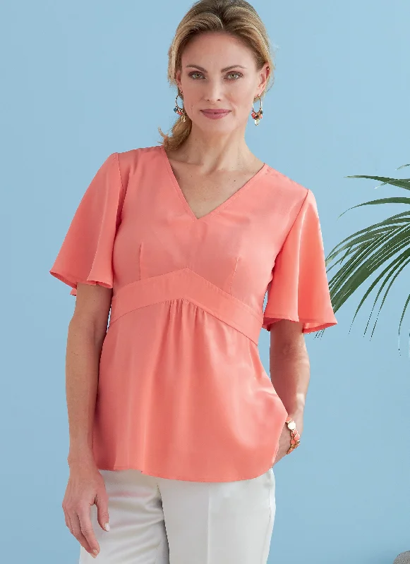Shop and Save Butterick 6732 Misses' Top Pattern