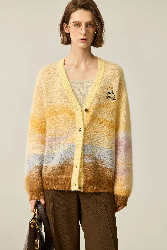 Mega Sale LILY Fun Capybara Knit Cardigan