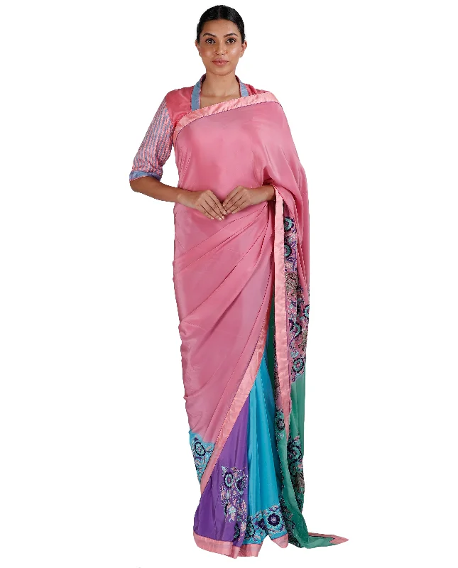 Extra Savings Four Color Saree