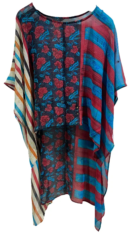 Weekend Specials to Cherish PRG5514  Sheer Avatar Pure Silk Hi Lo Top