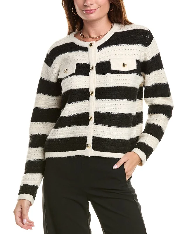 Weekend Deals That Thrill ANNA KAY Carreaux Cardigan