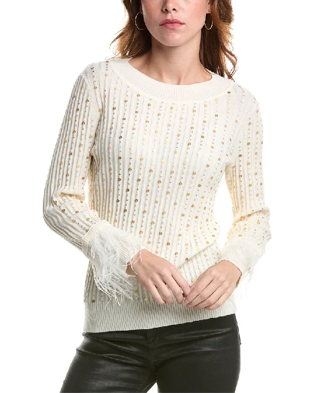 Sale Event Edinburgh Knitwear Sequin Wool Sweater