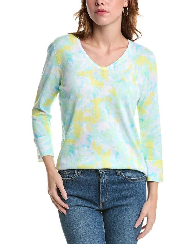 Can't Beat Edinburgh Knitwear Watercolor Sweater