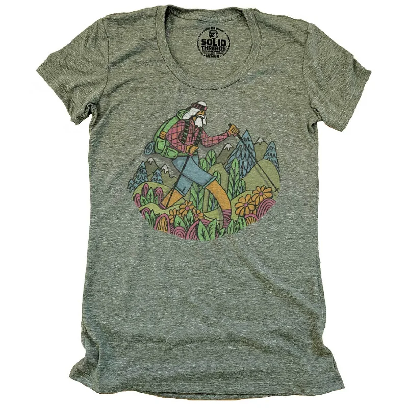 Hurry In Women's Wise Hiker T-shirt | Design by Dylan Fant