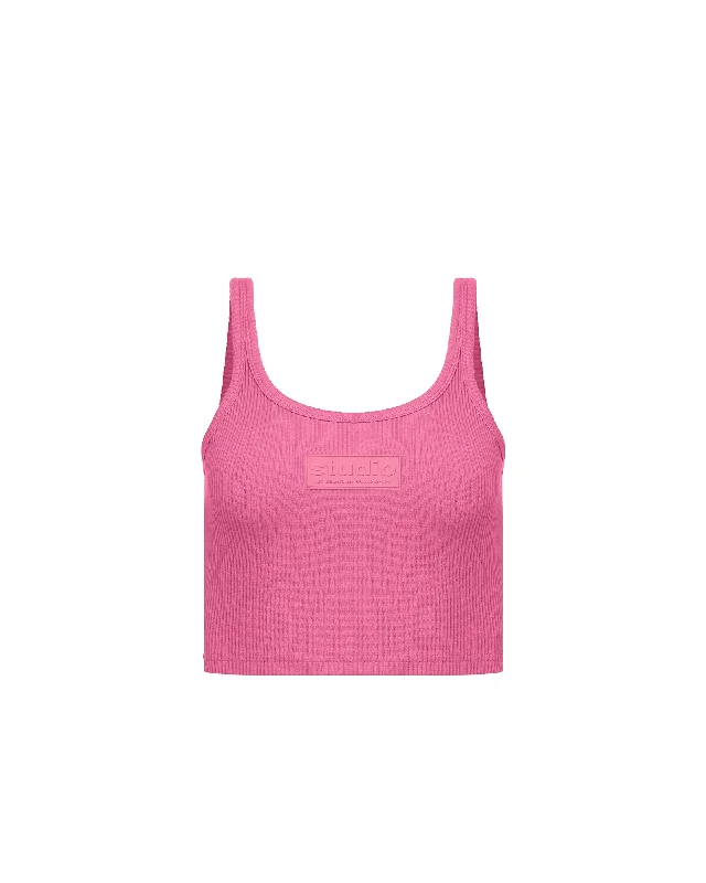 Weekend Deals That Sparkle Logo Crop Tank Top