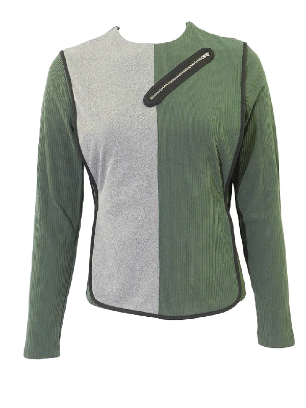 One-Day Only Modaliani Ribbed Wrap Top