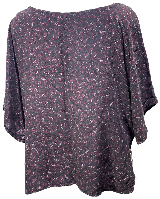 Super Deal PRC4142 Avatar Pure Silk Side Slit Top