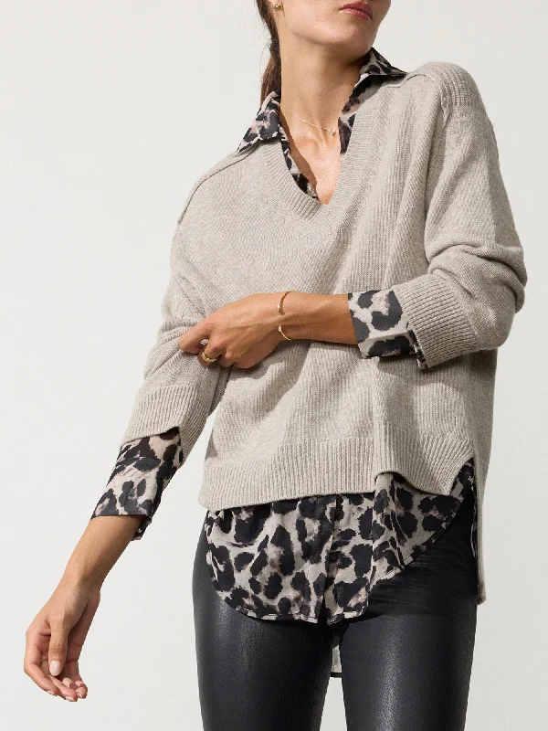 Online Exclusive The Looker Layered V-Neck