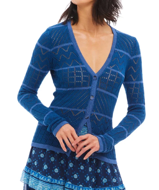 Big Savings Gloria Cardigan In Navy