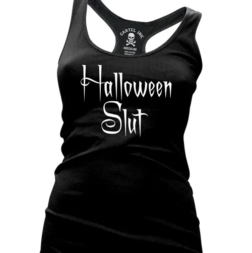 Weekend Offers That Thrill Halloween Slut Women's Racer Back Tank Top