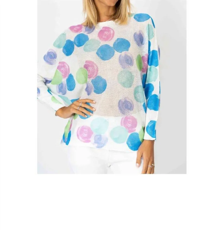 Unmissable Offer Batwing Sweater In Aqua