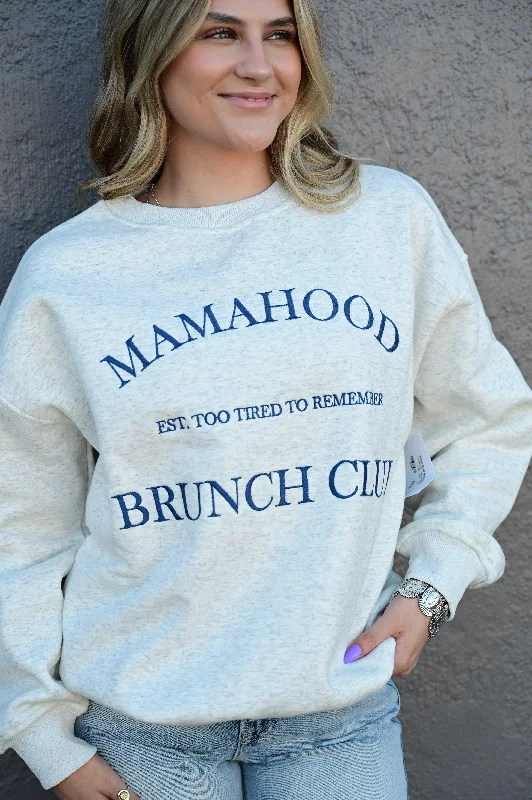 MAMAHOOD CREW NECK S-2XL