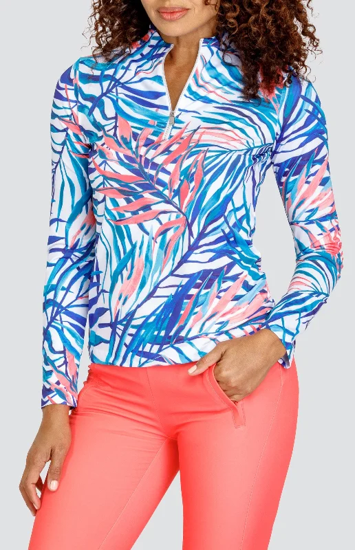 Stock Clearance Emersyn Top - Mykonos Fronds