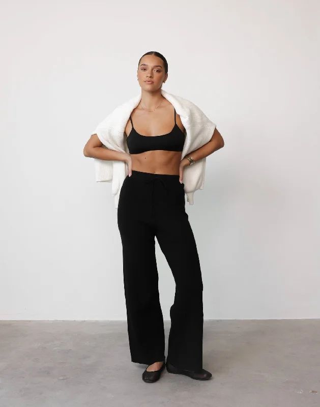 Kleine Knit Pants (Black)