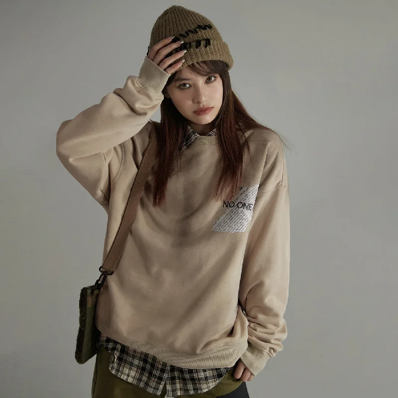 Weekend Savings Fiesta Printed Loose Fit Sweatshirt