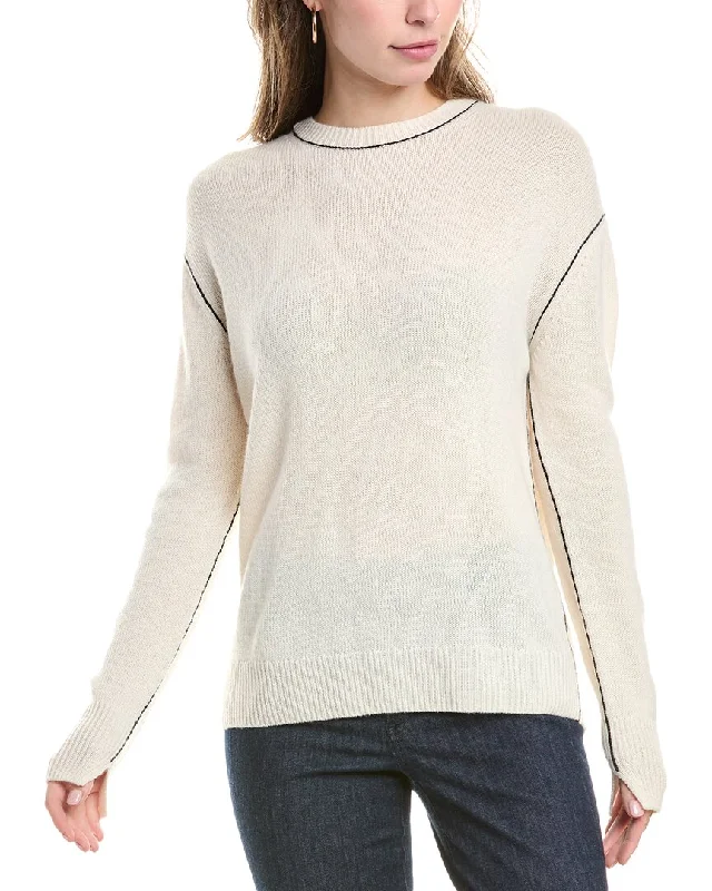 Weekend Wonders Await! St. John Wool & Cashmere-Blend Sweater