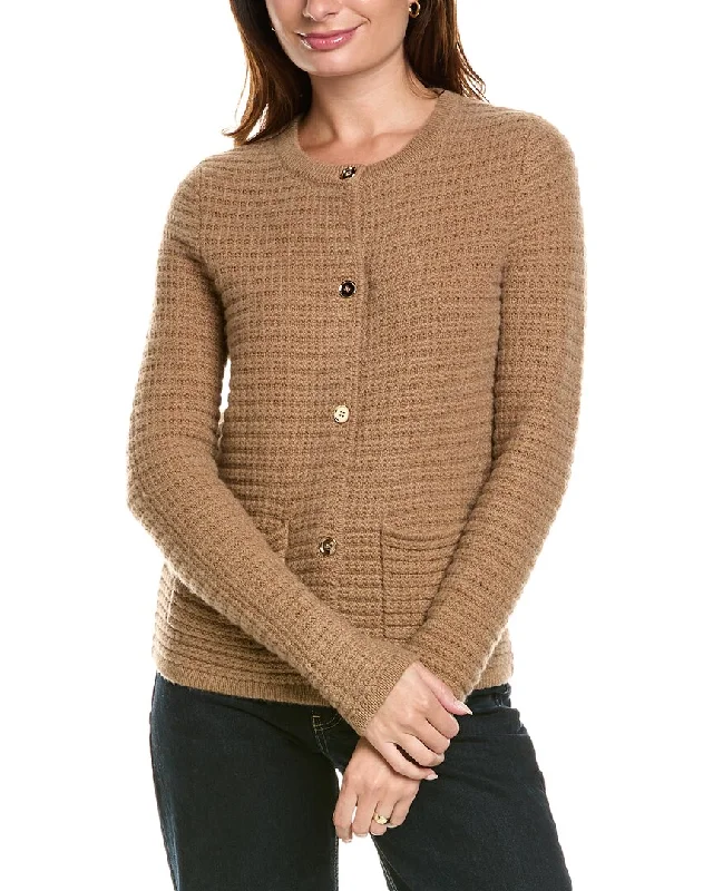 Make Your Weekend Count with Savings Kier+J Wool & Cashmere-Blend Cardigan