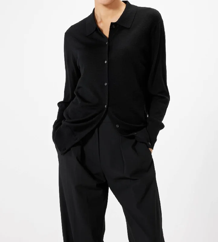 Weekend Bargains Just for You Chiara Cardigan In Black