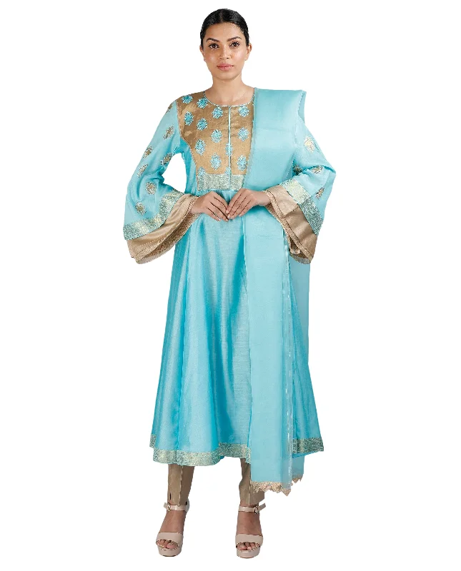 Can't Resist Blue Salwar