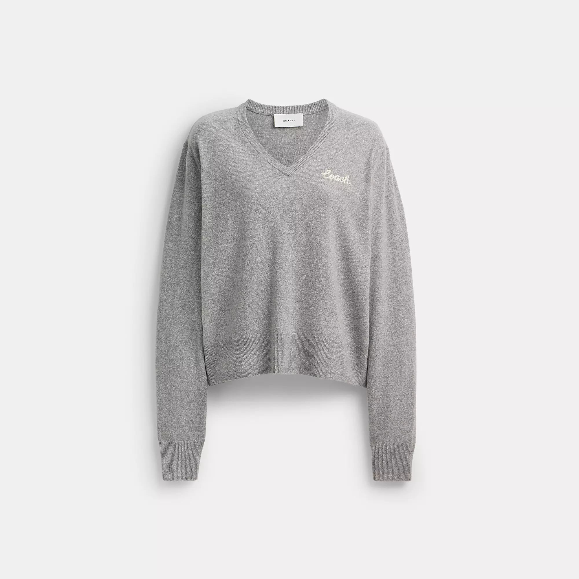 Savings Event Coach Outlet V Neck Sweater