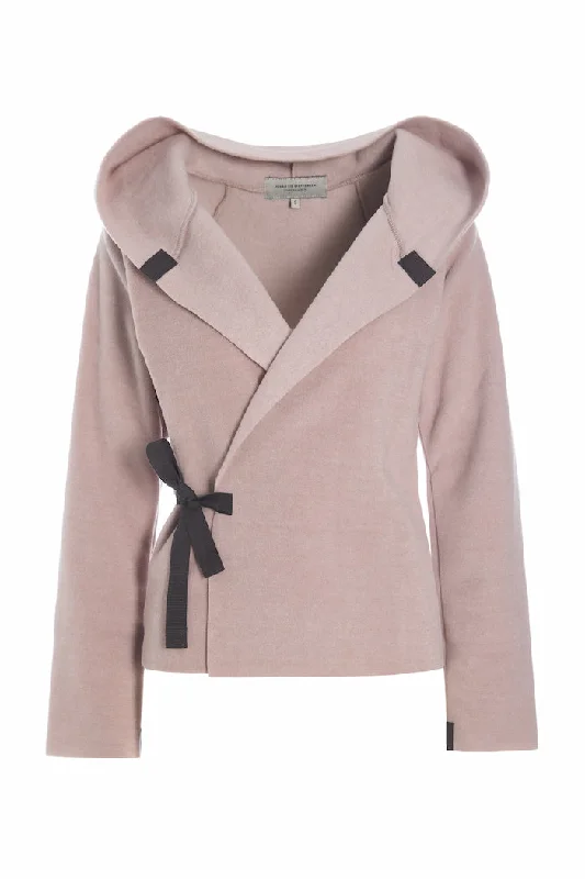 Weekend Savings Spectacular CLASSIC FLEECE WRAP CARDIGAN - 1009 - NUDE