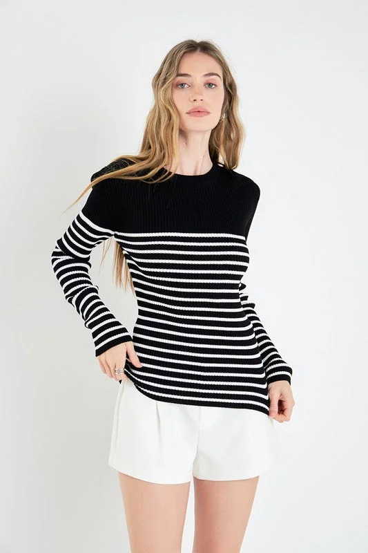 Parie Striped Pullover